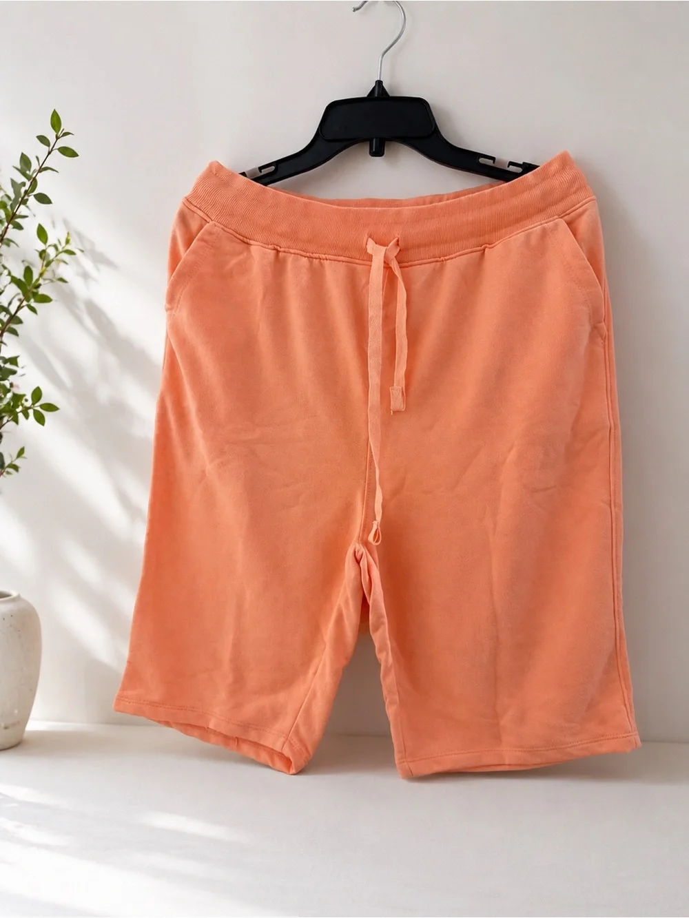 Laundry By Shelli Segal Men's Peach Drawstring Athletic Shorts